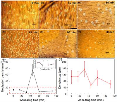 Controlled Nucleation of Graphene Domains on Copper With an Oxide Layer by Atmospheric Pressure Chemical Vapor Deposition